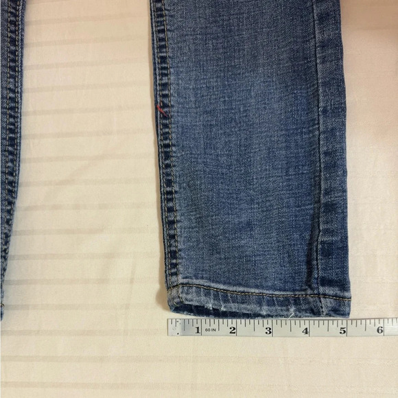 Decibel denim jeans. Distressed Ripped Patched Colorful Embroidered 28x31 - Picture 11 of 11